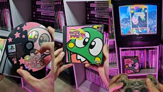 Puzzle Bobble 4 on PS1  Addicted game on PS1 [upl. by Lombardo15]