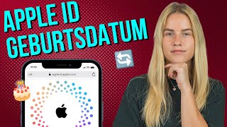 Apple ID Geburtsdatum ändern [upl. by Nylhtiak]