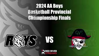 2024 AA Boys Varsity Provincials Final Gabrielle Roy vs Green Valley Russell MB [upl. by Wernher]