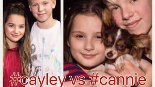 CAYLEY VS CANNIE  who will win 💙💚 [upl. by Nivahb24]