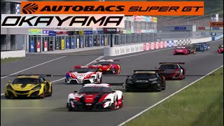 Autobacs Super GT  Okayama highlights [upl. by Yregram]