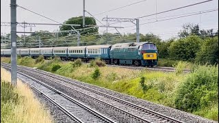 Class 52 Western on the Midland Mainline [upl. by Kuska]