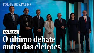 Veja os melhores momentos do último debate presidencial e análise de Igor Gielow  Eleições 2022 [upl. by Jessen]