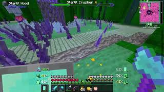 Blue Skies quotStarlit Crusherquot Fight Minecraft Mod [upl. by Elamrej]