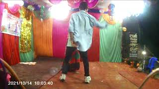 Gaaun Me Dekhnu Galiyare Me Dekhnu Remake  Arun amp Manju  Stage dance। New Tharu Song 2021 [upl. by Armil211]