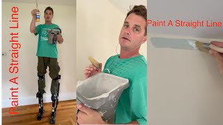 Watch Me PAINT using Drywall Stilts  In 4 Minutes [upl. by Sandler957]