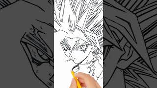 Draw Yugi Muto art artist channel youtubeshorts shortsfeed [upl. by Hanna]