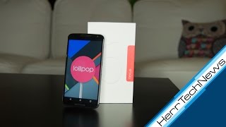 Motorola Nexus 6 Unboxing Deutsch HerrTechNews [upl. by Nickie295]