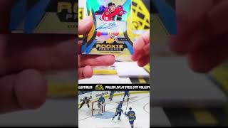 JUST PULLED Connor Bedard Level 1 Rookie Premieres Auto from 202324 Upper Deck Trilogy Hockey 😱 [upl. by Renard59]