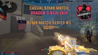 MAT Online 2  Casual Bomb Match 1  Map Dragons New Lair [upl. by Arand]