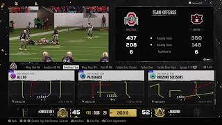 Ohio State vs Auburn National Championship Szn 4 [upl. by Euk948]