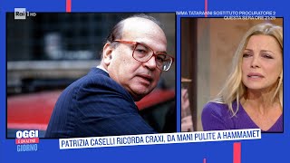 Patrizia Caselli ricorda lamore con Bettino Craxi  Oggi è un altro giorno 26102021 [upl. by Aidnyl740]