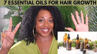 7 Essential Oils for Hair Growth and Scalp Health [upl. by Parthen]