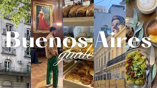 The ULTIMATE Buenos Aires Travel Guide  BEST Things to do Restaurants amp MORE [upl. by Mariele]