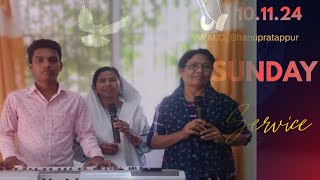 Sunday worship  WMC BHANUPRATAPPUR 101124 [upl. by Leivad752]