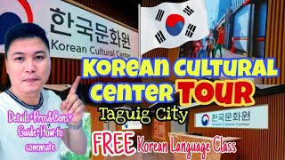 Korean Cultural Center Tour  Taguig City [upl. by Noillid]