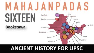 16 Mahajanapadas  Ancient History for UPSC [upl. by Douty]