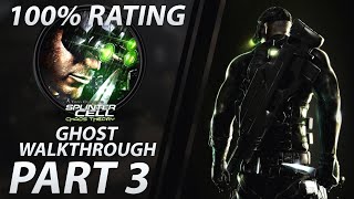 Splinter Cell Chaos Theory  Ghost Walkthrough  Expert Part 3 quotBank Heistquot [upl. by Waki]