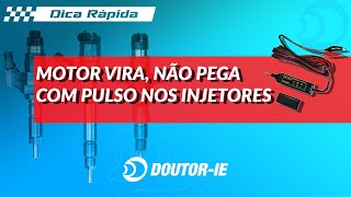 Motor vira e veículo não pega com pulso nos injetores  DoutorIE [upl. by Necyla]