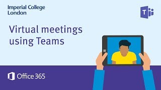 How to hold virtual meetings using Teams [upl. by Neerihs945]