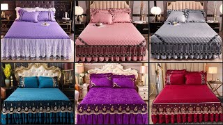 Most Beautifull Winter Bed Sheets Designs Ideas 2024Cushion Cover Designs Winter Bedding Ideas [upl. by Nohsar]