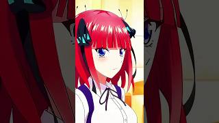 The Quintessential Quintuplets new season😍❤️ Nino Amv EDIT shorts thequintessentialquintuplets [upl. by Ebberta]