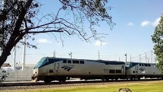 Amtrak No 5 Zephyr Kewanee Illinois [upl. by Lorrac682]