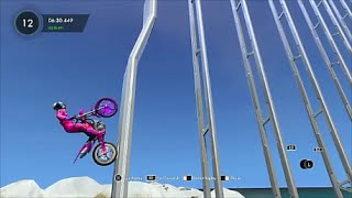 Trials Fusion Custom Ninja Track quotRebriefs Skill Climb FXquot【PS4】 [upl. by Esilana426]