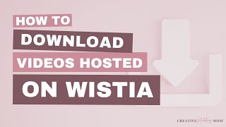 How I DOWNLOAD any video from wistia off of a website on Mac or PC  No Coding Required [upl. by Arretahs102]