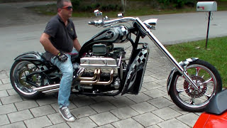 V8 CHOPPER  425HP V8 CORVETTE 57LTURN UP THE VOLUME [upl. by Ahsienot]