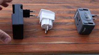 European electrical adapters  converters [upl. by Bearce]