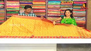 Amazing Jute Net Fancy Designer Saree  New Arrivals  Manoharam  Vanitha TV [upl. by Gowrie318]