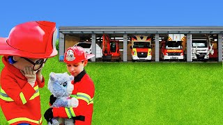 🚒🚎 Les enfants découvrent tous les camions de chantier 🚦 Jouets pour enfants [upl. by Mylo89]