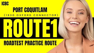 ICBC Road Test in Port Coquitlam 1930 Oxford Part 1 🇨🇦 [upl. by Norda]