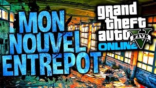 PRESENTATION DE MON NOUVEL ENTREPOT DE FIFOU  GTA V ONLINE [upl. by Kendal361]