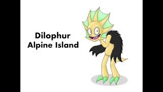 Alpine Island  Dilophur Drawn by Sebass 87 and Ft Calypso [upl. by Stauffer34]