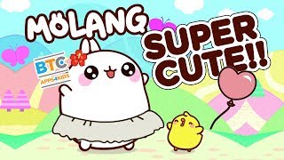 SUPER CUTE Molang A Happy Day [upl. by Thilde]