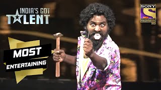 Drill Mans Terrific Act Gave Goosebumps To Everyone Indias Got Talent Season 9 Most Entertaining [upl. by Yelats893]