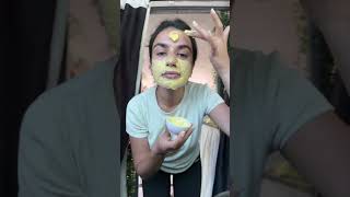 Turmeric Face Mask for Pimples hindi vanlife turmeric facemask [upl. by Dee Dee]