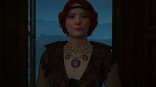 The Witcher 3 Blood and Wine  The Man From Cintra Examine Room Jewel Fought Orianna Cutscene [upl. by Marozas]