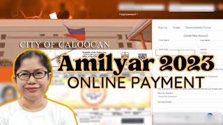 Real Property Tax Online Payment in Caloocan City  Amilyar 2023 [upl. by Rezzani]