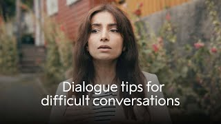 Dialogue tips for difficult conversations  Deeyah Khan [upl. by Perl]