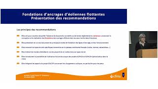 04  Présentation G des Recommandations CFMS pour les fondations des ancrages d’éoliennes flottantes [upl. by Hyozo]