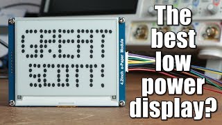 The best low power display EPaper Tutorial [upl. by Eybbob361]