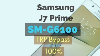 Samsung Galaxy J7 Prime SMG6100 FRP Bypass 2018 [upl. by Panayiotis]