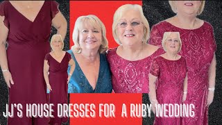 Dresses for a Ruby Wedding from JJ’S House adgifted [upl. by Ahsayn]