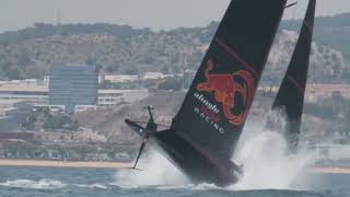 Alinghi Americas Cup crash that injured grinder [upl. by Spring158]