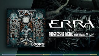 Progressive Metal Drum Track  Erra Style  175 bpm [upl. by Rubie]