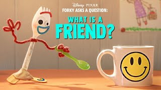 Forky Asks a Question What Is a Friend 2020 Disney Pixar Short Film  Review [upl. by Nylrehc752]