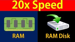 🚀20x Data Processing Speed using Ram Disk  Create Ram Disk  Use of Ram disk  Explained [upl. by Auhel277]